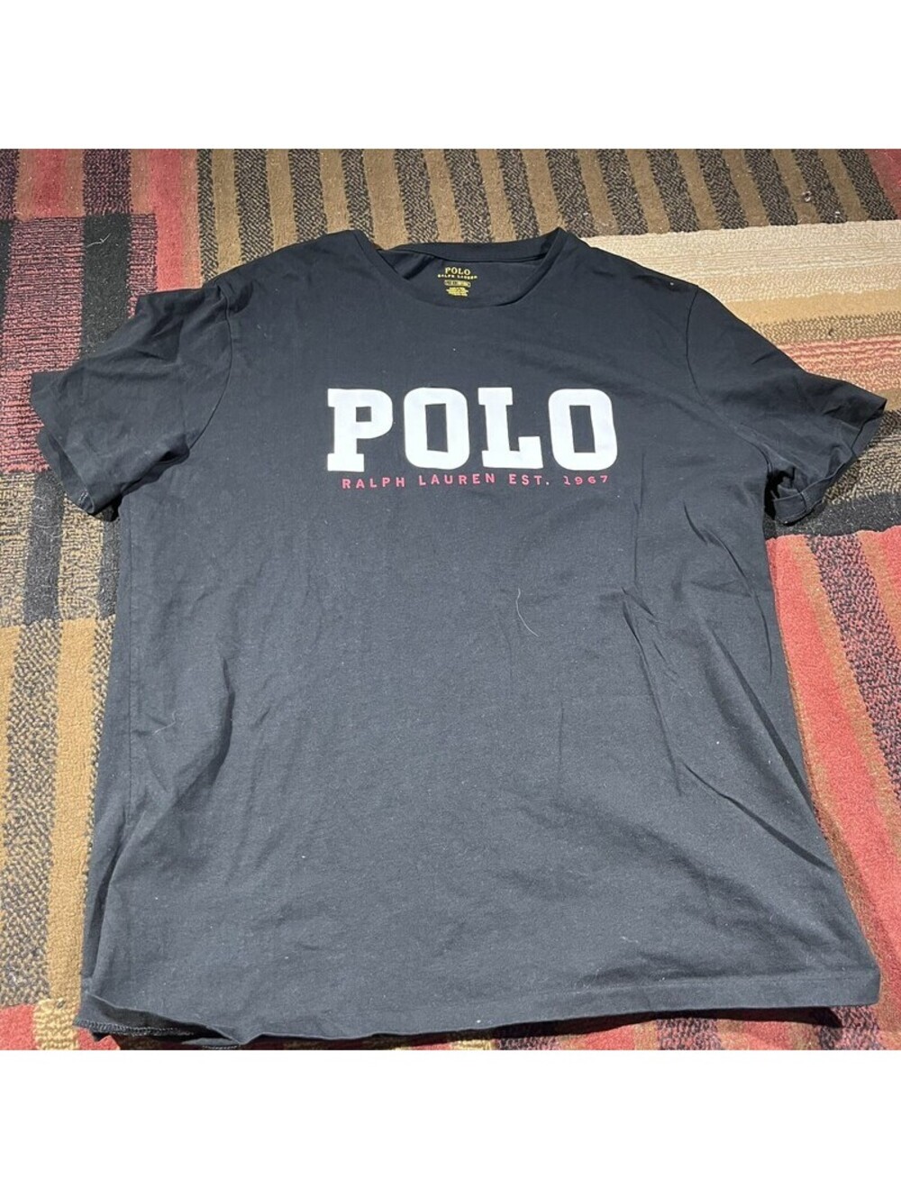 Polo Ralph Lauren black short-sleeve logo T-shirt Mens